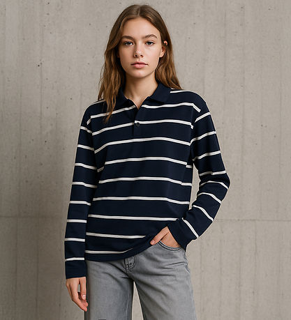 Hound Polobluse - Rugby - Navy