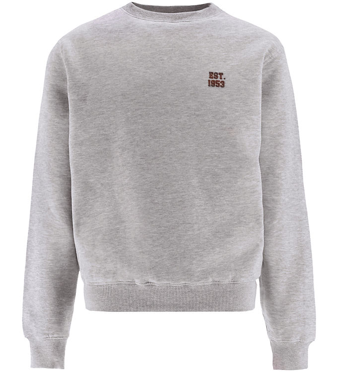 Hound Sweatshirt - Crew - Lys Grå Meleret