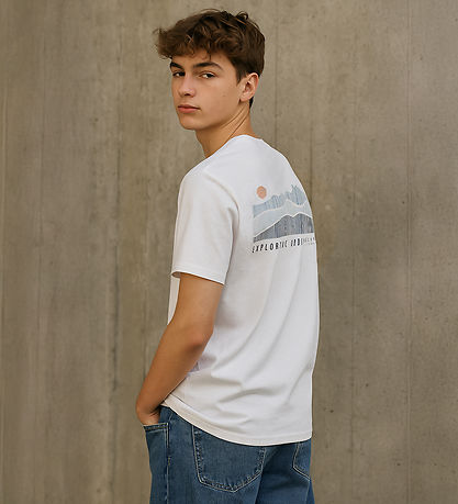 Hound T-shirt - Hvid m. Print