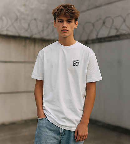 Hound T-shirt - Hvid m. Print