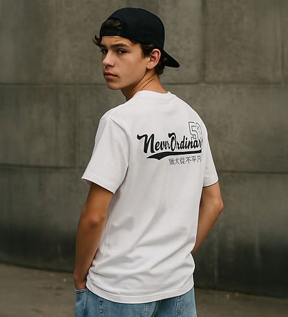 Hound T-shirt - Hvid m. Print