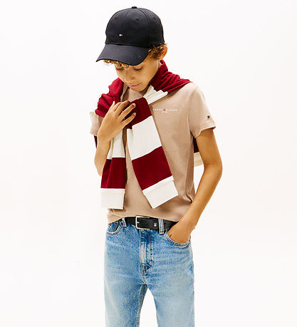 Tommy hilfiger T-shirt - Mini Corp - Malted Milkbrown