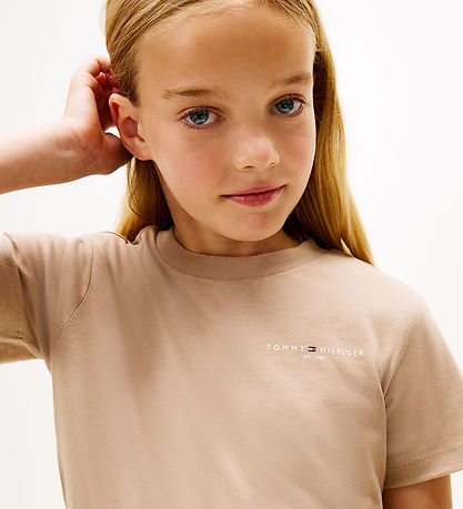 Tommy hilfiger T-shirt - Mini Corp - Malted Milkbrown