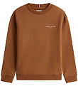Tommy Hilfiger Sweatshirt - Mini Corp - Pecan Nutbrown