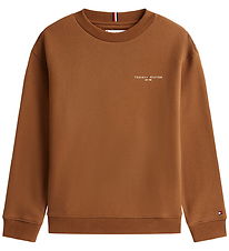 Tommy Hilfiger Sweatshirt - Mini Corp - Pecan Nutbrown