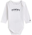 Tommy Hilfiger Body l/æ - Monotype- White