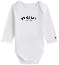 Tommy Hilfiger Body l/æ - Monotype- White