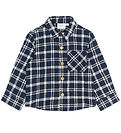 The New Siblings Skjorte - TnstRiggs - Flannel - Navy Blazer Che