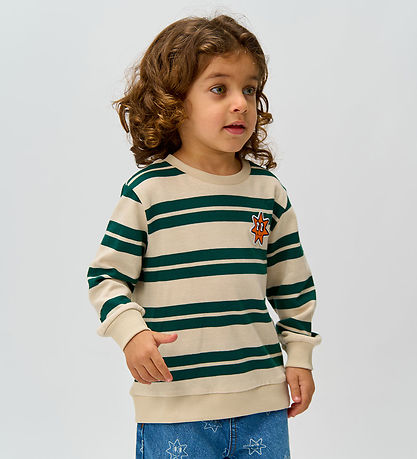The New Bluse - TnstRobboe - Strik - Deep Teal Striped