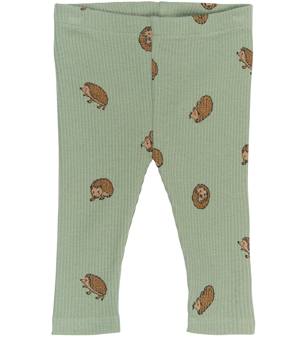 The New Siblings Leggings - Rib - TnsbRiver - Lily Pad AOP - The New - 74 - Leggings