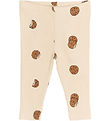 The New Siblings Leggings - TnsbRyan - Gardenia AOP