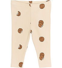 The New Siblings Leggings - TnsbRyan - Gardenia AOP
