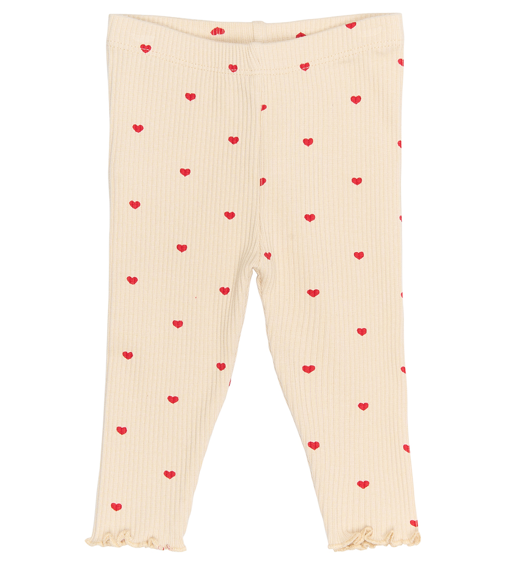 The New Siblings Leggings - TnsbRhea - Rib - Gardenio AOP - The New - 74 - Leggings