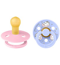 BIBS x Moomin Colour Sutter - Str. 1 - 2-pak - Baby Pink Mix