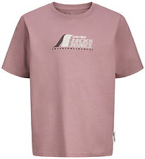 Jack & Jones T-shirt - Jcotier - Grape Shake