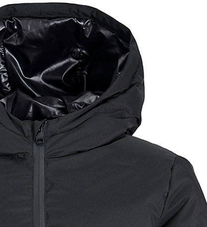 Jack & Jones Dynejakke - JWhPlanet Puffer - Sort