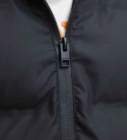 Jack & Jones Dynejakke - PU - JjElements - Sort