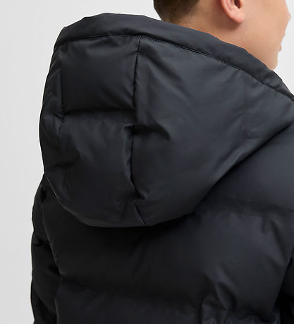 Jack & Jones Dynejakke - PU - JjElements - Sort