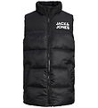 Jack & Jones Fóðrað vesti - JjEtoby - Svart