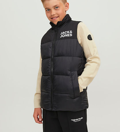 Jack & Jones Dunväst - JjEtoby - Svart