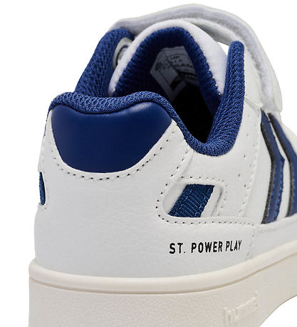 Hummel Sko - ST Power Play JR - Hvid/Blå