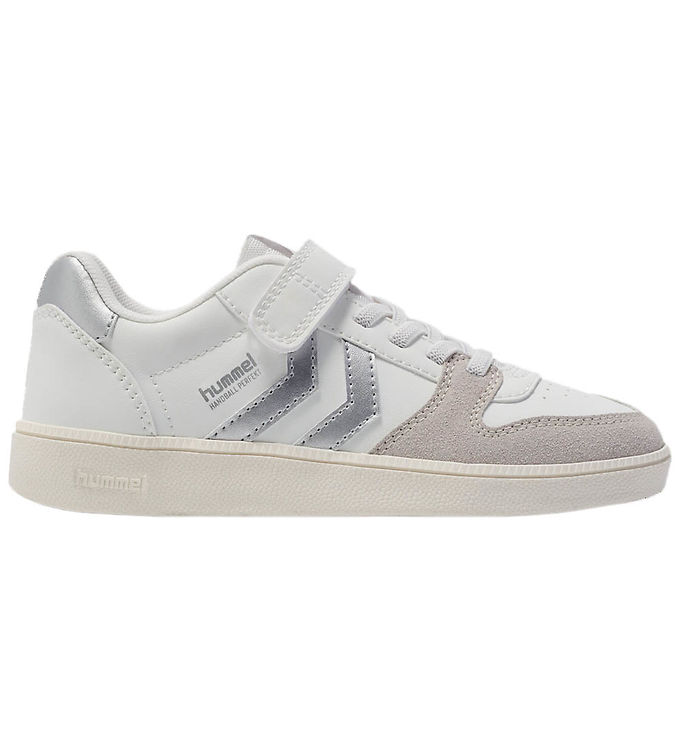 Hummel Sko - Handball Perfekt SP JR - Hvid/Sølv
