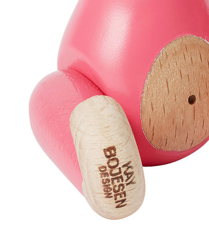 Kay Bojesen Træfigur - Abe - Mini - Pink