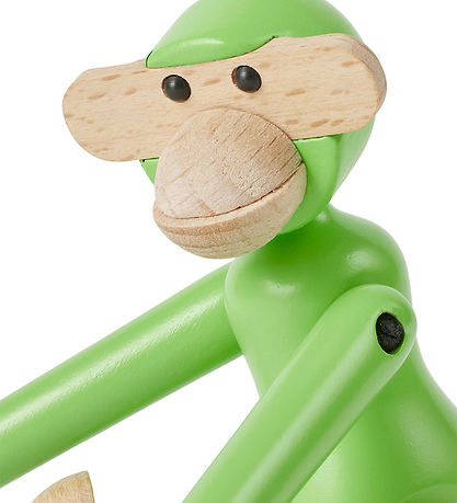 Kay Bojesen Træfigur - Abe - Mini - Lys Grøn