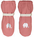 CeLaVi Mittens w. Fleece - PU - Brick Dust