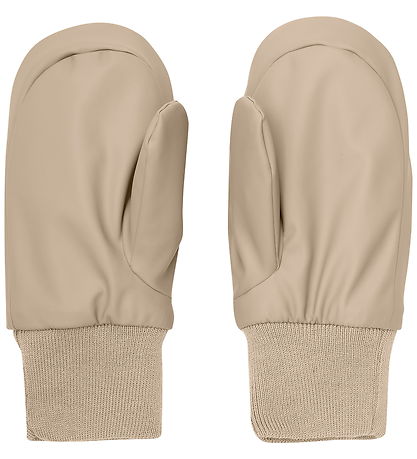 CeLaVi Luffer m. Flecce/ Rib i Toppen - PU - White Pepper