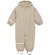 CeLaVi Regndragt m. Fleece - White Pepper