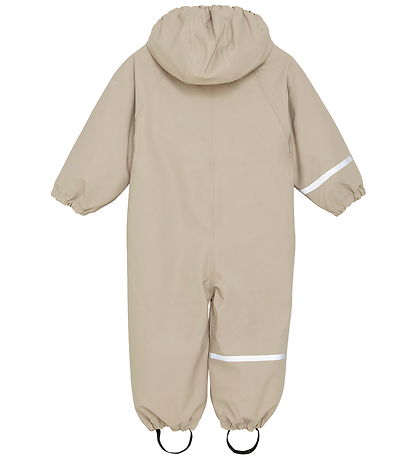 CeLaVi Regndragt m. Fleece - White Pepper
