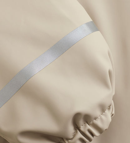 CeLaVi Regndragt m. Fleece - White Pepper