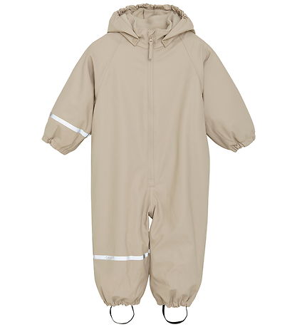 CeLaVi Regndragt m. Fleece - White Pepper