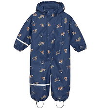 CeLaVi Regndragt m. Fleece - PU - Oceania m. Print CeLaVi Regndragt m. Fleece - PU - Oceania m. Print