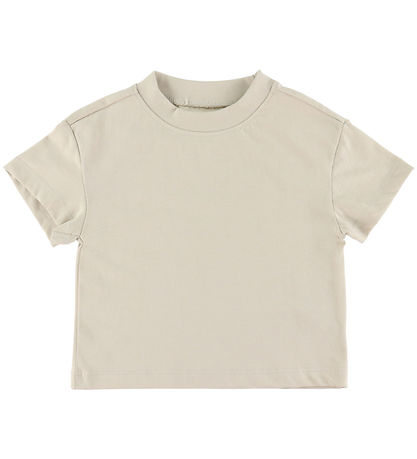 Minymo T-shirts - Loose Fit - 2-pak -  Vetiver Minymo T-shirts - Loose Fit - 2-pak -  Vetiver