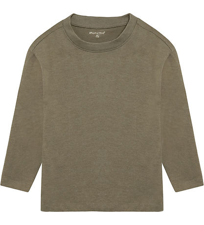 Minymo T-shirts - 2-pak - Loose Fit - Vetiver