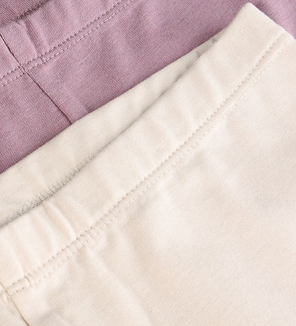 Minymo Leggings - AOP - 2-pak - Elderberry