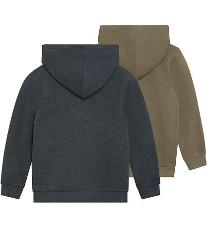 Minymo Cardigans m. Hætte - 2-pak - Vetiver