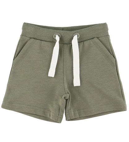 Minymo Sweatshorts - 2-pak - Vetiver