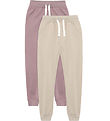 Minymo Sweatpants - 2-pak - Elderberry