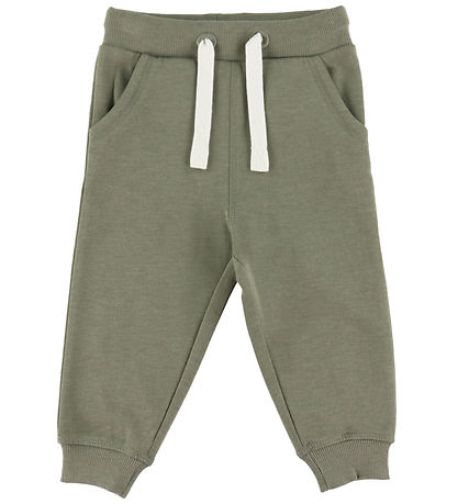 Minymo Sweatpants - 2-pak - Vetiver Minymo Sweatpants - 2-pak - Vetiver