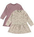 Minymo Sweatkjoler - 2-pak - Elderberry Minymo Sweatkjoler - 2-pak - Elderberry