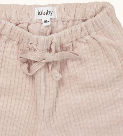 Lalaby Bukser - Fløjl - Charlie - Pink
