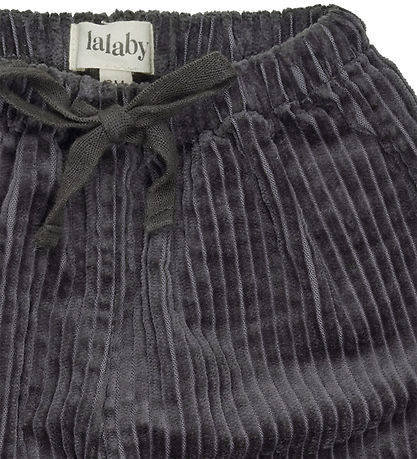 Lalaby Bukser - Fløjl - Charlie - Anthracite