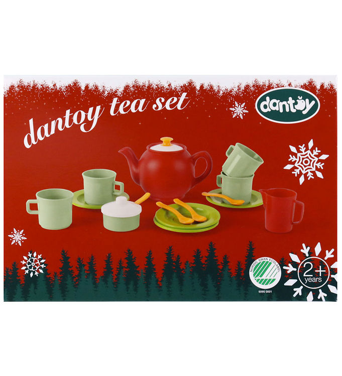 Dantoy Tea Set - Christmas - 17 Dele