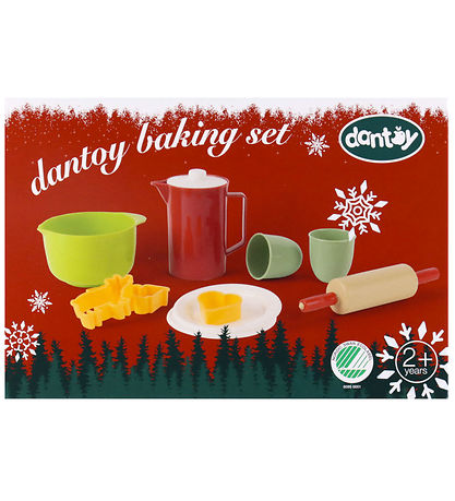Dantoy Baking Set - Christmas - 11 Dele