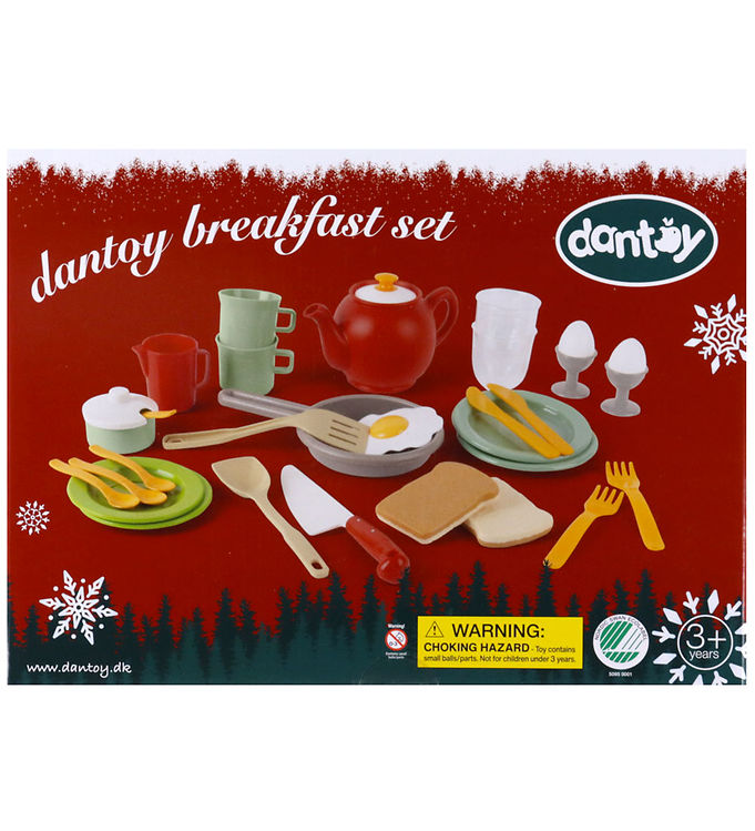 Dantoy Breakfast Set - Christmas - 32 Dele