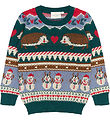 The New Bluse - Strik - TnstHoliday Jacquard - Multifarvet