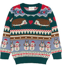 The New Bluse - Strik - TnstHoliday Jacquard - Multifarvet